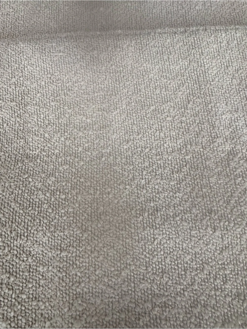 Cream Textured Bouclé Throw Pillow Covers - Set of 2